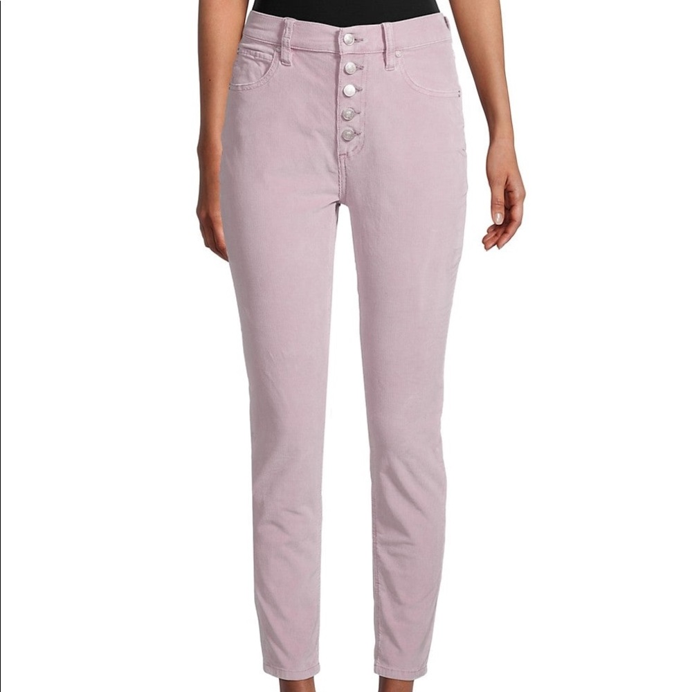 Free People Sun Chaser Corduroy Skinny Ankle Jeans 26 NWT